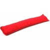 Plain Draught Excluder Decorative Door Window Draft Guard Insulator Energy Save (Red)
