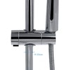 Adjustable Shower Head Holder for Slide Bar,Universal 18-25MM O.D. Rail