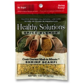 Healthy Solutions Spice Blends Shrimp Scampi