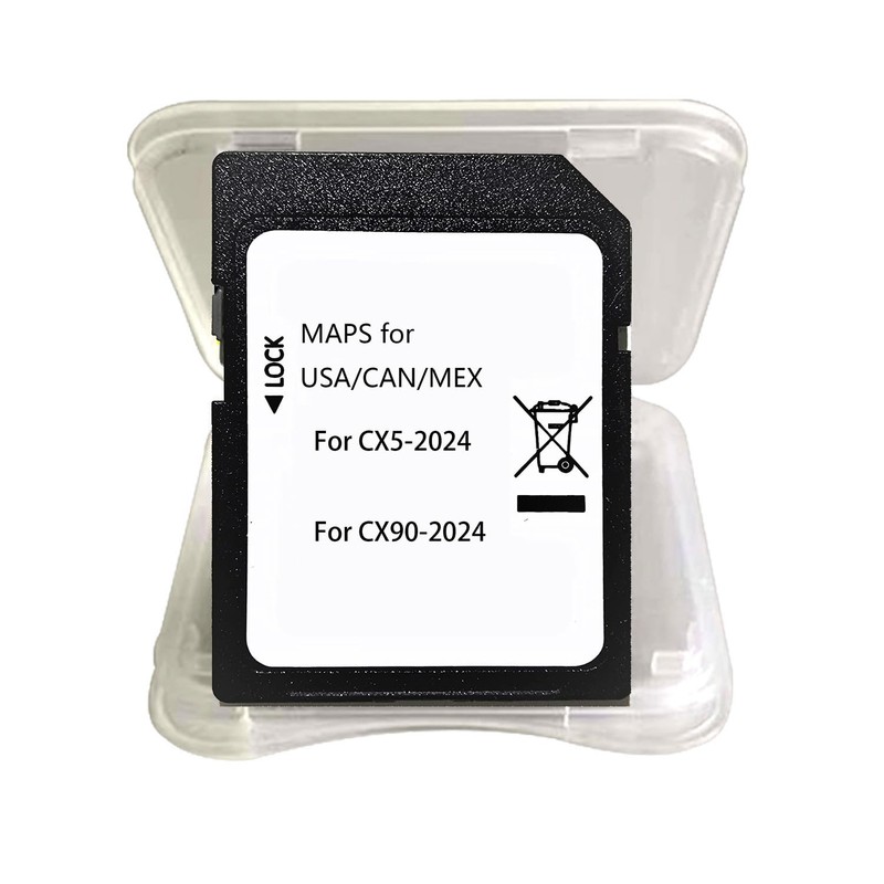 Latest Navigation sd Card Compatible with M***da CX5-2024 CX90-2024