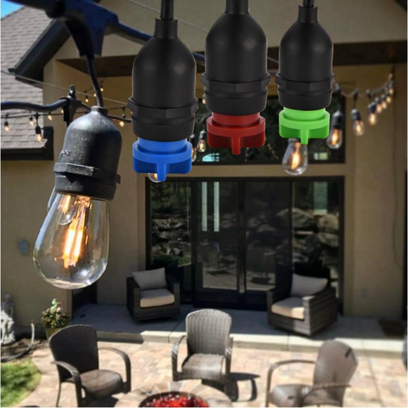 12PCS Light Socket Safety Cap Plugs,Light Bulb Socket Cover,Cap for