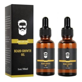 Jh 2×aceite Para Barba 5 Ml Para Hacer Crecer La Barba Más