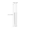 FRCOLOR Clear Lip Gloss Tubes 10PCS 2.5 With Wand -
