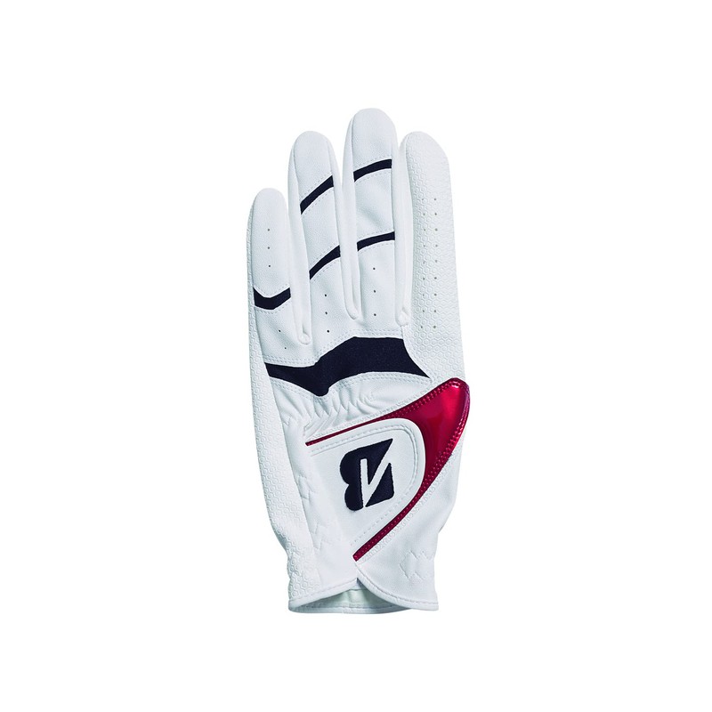 Bridgestone Strong DUAL GLG21 Men's White/Red Golf Glove 22cm
