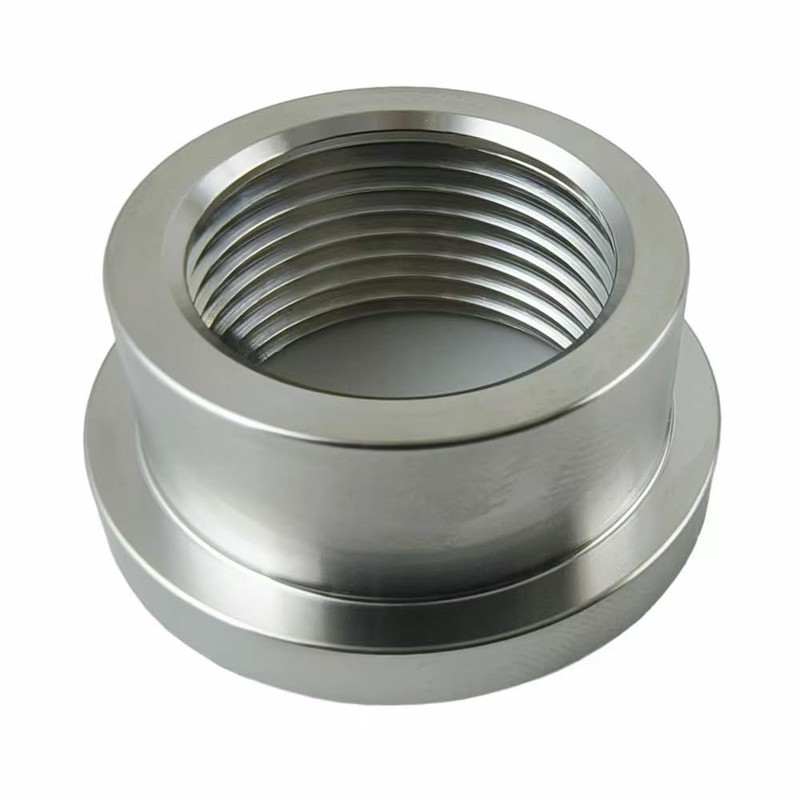3/4" NPT Stainless Steel 304 Female Threaded Stepped Weld Bung