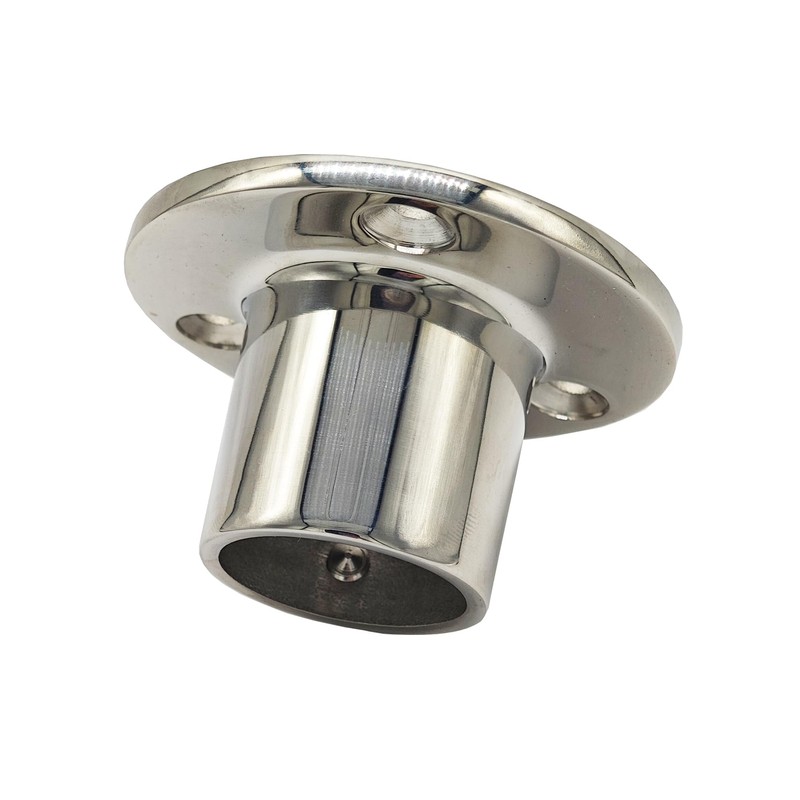 Douzime 90 Degree Boat Deck Handrail Rail Fitting Round Base
