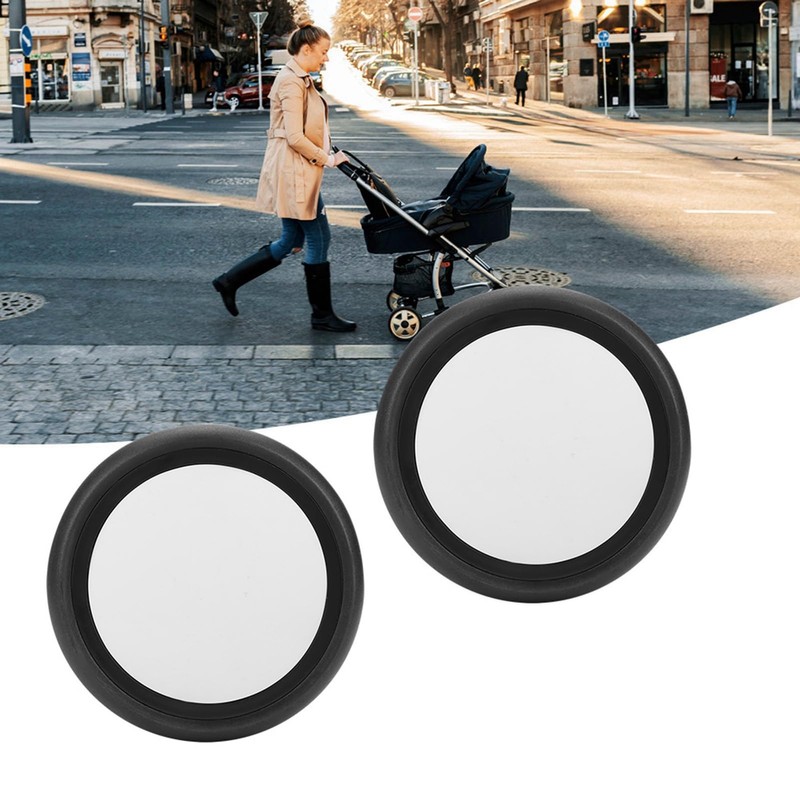 Pushchair Rubber Interchangeable Front/Rear Wheels Accessories for Yoya Vovo Pushchair