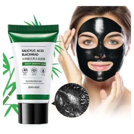 Mascarilla Facial Negra Universo en Línea 60g Carbón Activado Elimina Puntos Negros