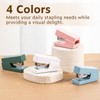NUSIGN Mini Stapler with 830 Staples, Small Cute Desk Staplers,