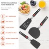 Hotec Silicone Spatula Turner for Nonstick Cookware, Cooking Spatula 600°F