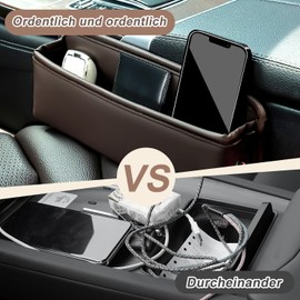Caja de almacenamiento para asientos de coche, universal, organizador para asiento de coche, organizador delantero para asiento de coche, caja de almacenamiento para teléfonos móviles