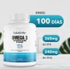 Omega 3 De 200 Cápsulas Con Salmón De Islandia, Epa