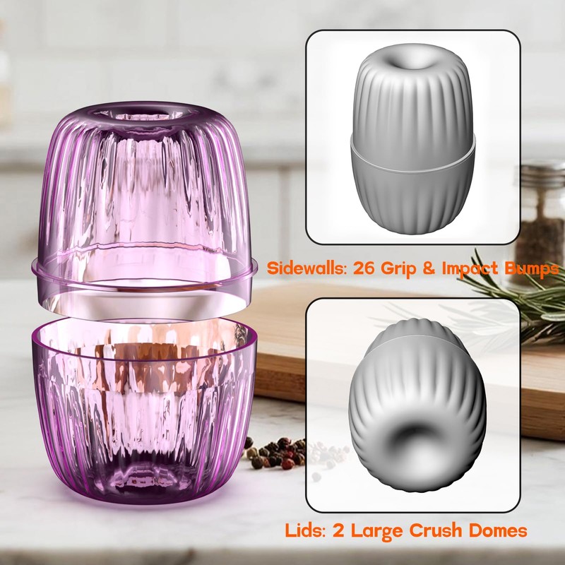 FFNIXOO Hard Boiled Egg Peeler Upgraded | Peel 1-2 Eggs