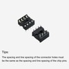 uxcell DIP IC Chip Socket Adapter Flat Pin for PCB