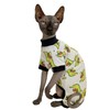 Sphynx Cat Four Leg Cotton Pajamas Elastic Pet Clothes for