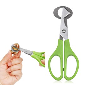 Liroyal Quail Cutter, Egg Splitter, Stainless Steel Egg Cutter, Quail Egg Cutter, For Cutting Shells, Perfect Egg Cutter, Convenient Accessory for Kitchen, Egg Cutter, Green