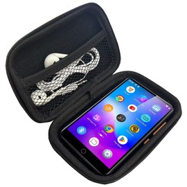 Compatible with Fanvace MP3 Player Case,Blueshaweu Hard Shell Travel and Storage Case Carrying Case Compatible with Fanvace M31 4 Inch MP3 Player (Black)