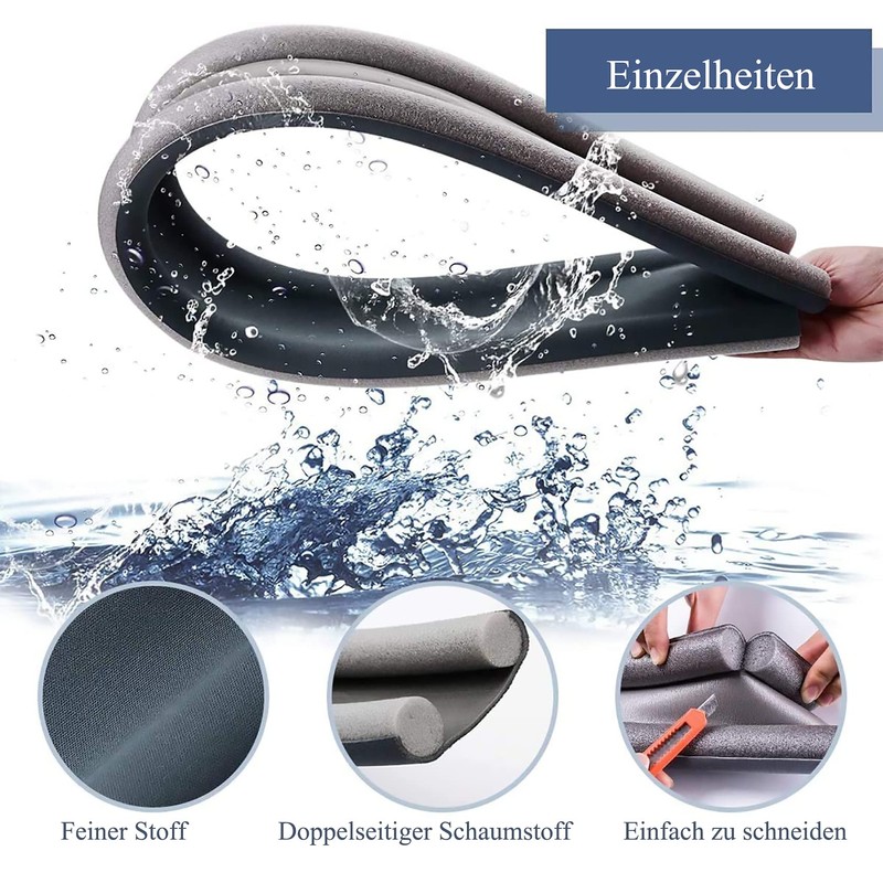Draught Excluder for Doors 94 cm, Door Seal Draught Stopper