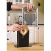 Hoan The Original Bagel Guillotine Universal Slicer, Silver, 9.25-Inch -