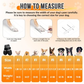 SlowTon Dog Shoes - Breathable Dog Sock Boots for Hardwood Floor Winter Snow Hot Pavement, Waterproof Booties for Small to Large Dogs, Non-Slip Reflective Paw Protector for Outdoor Walking (BG, 4)