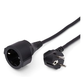 Verlängerungskabel, 2 m, 3 x 1,5 mm, 16 A, H05VV-F. Ideal für den Anschluss elektrischer Geräte im Innenbereich.