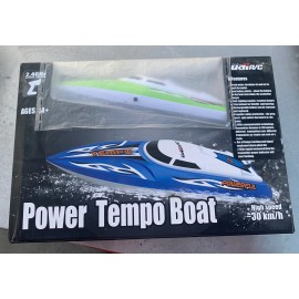 UDIRC UDI UDIRC UD12002 .4Ghz POWER TEMPO High Speed R/C BOAT 14" READY TO GO