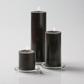 Richland® Pillar Candles Set of 3 (Purple Rustic) Unscented