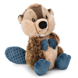 NICI Cuddly Toy Flannelette Harry Woodsnacker 30 cm - Brown - Soft Plush Toy - Cute Stuffed Toy for Cuddling & Playing - Great Gift Idea for Children and Adults | 62270