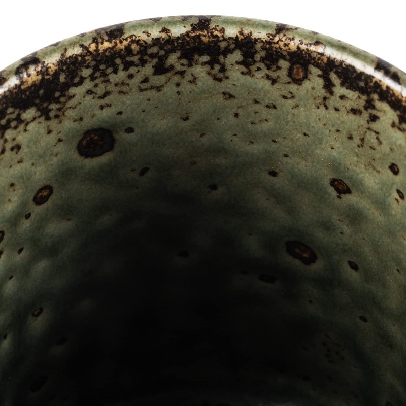 The Japanese Shop Wabi Sabi Premium Japanese Tea Cup (Green,