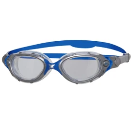 Zoggs Flex Swimming Goggles, 180 Degree Peripheral Vision - Blue/White