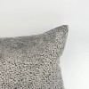 BDP-03-019 Silver Speckled Lumbar Pillow Cover 11x21