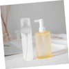 BIUDECO Travel-Friendly Refillable Pump Bottles Countertop Soap Dispenser Foaming Hand