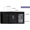 RFID Trifold Canvas Outdoor Sports Wallet for Kids- Christmas Gifts