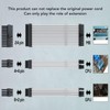 6PCS PC Extension Cable Set 30cm 24 Pin Motherboard Extension