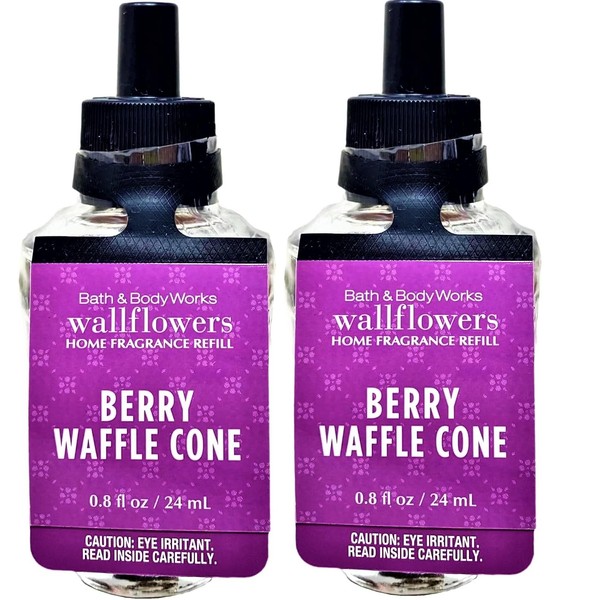 Bath and Body BERRY WAFFLE CONE Wallflowers Home Fragrance Refill