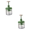 Housoutil 2pcs Manual Foaming Maker Maker for Facial Cleanser Shampoo