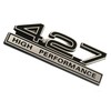 1pc 427 Liter 7.0 Engine High Performance Badge 3D Decals