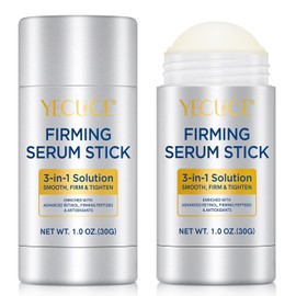 Suero Reafirmante Con Retinol En Barra, Cuidado Avanzado 3 En 1 Para Rostro, Cuello Y Mandíbula: Suaviza, Reafirma, Tensa Y Reduce Arrugas. Barra Antiedad Para Todo Tipo De Piel. 30 G.
