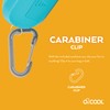O2COOL Carabiner Sport Misting Fan - Pocket Sized, Portable On-The-Go