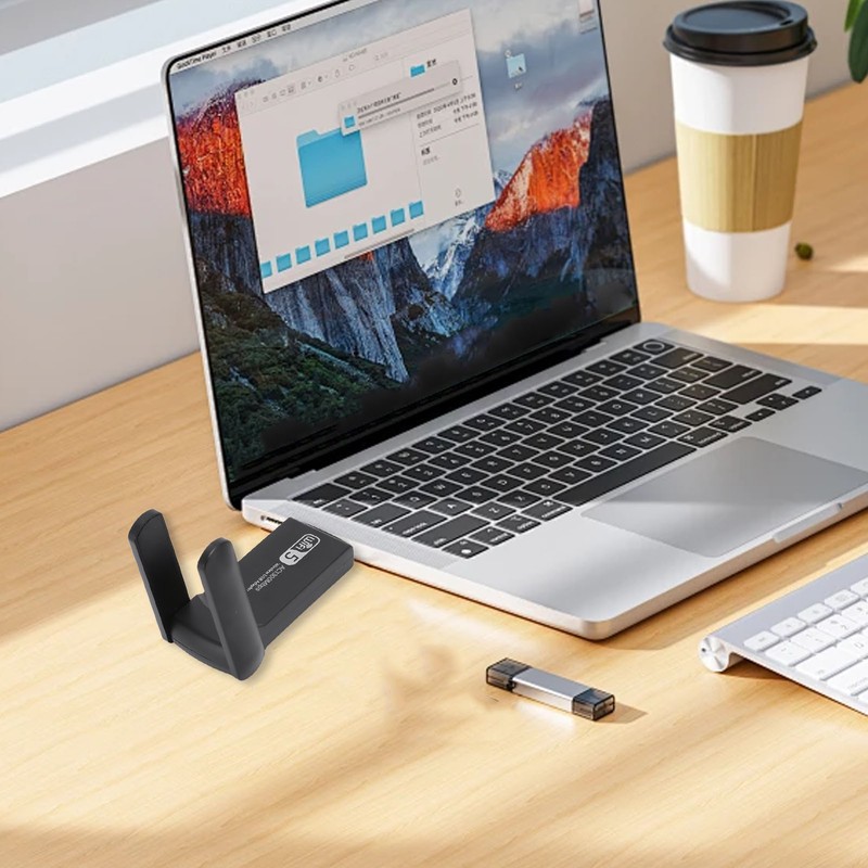 USB3.0 WiFi Adapter 2.4GHz 5GHz Dual 5Dbi Antenna WiFi Dual