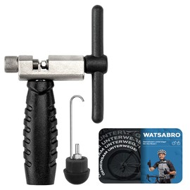 WATSABRO Chain Riveter Bicycle for 6 to 12 Speeds, Bicycle Chain Tool for Removing and Attaching, Single Speed Chains, Bike Chain Tool, Professional Bicycle Chain Riveting Tool