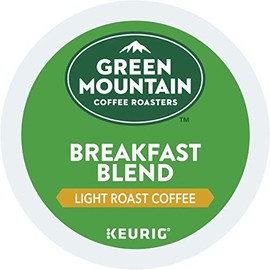 Green Mountain Coffee Roasters Breakfast Blend Single Serve K-Cup Pods for Keurig Brewers, 72 Count