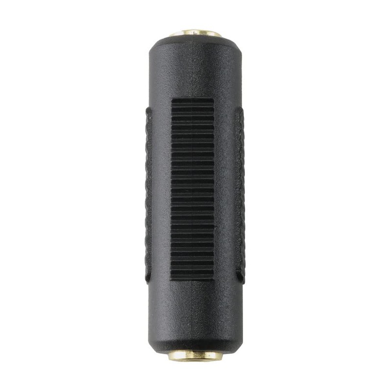1/8" (3.5mm) Female to Female Stereo Coupler