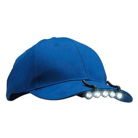 SAGEFINDS LED Clip On Cap Visor Light, Hands-Free Ball Cap Flashlight Headlamp, Baseball Hat Light Clip for Running Fishing Camping, Battery Operated
