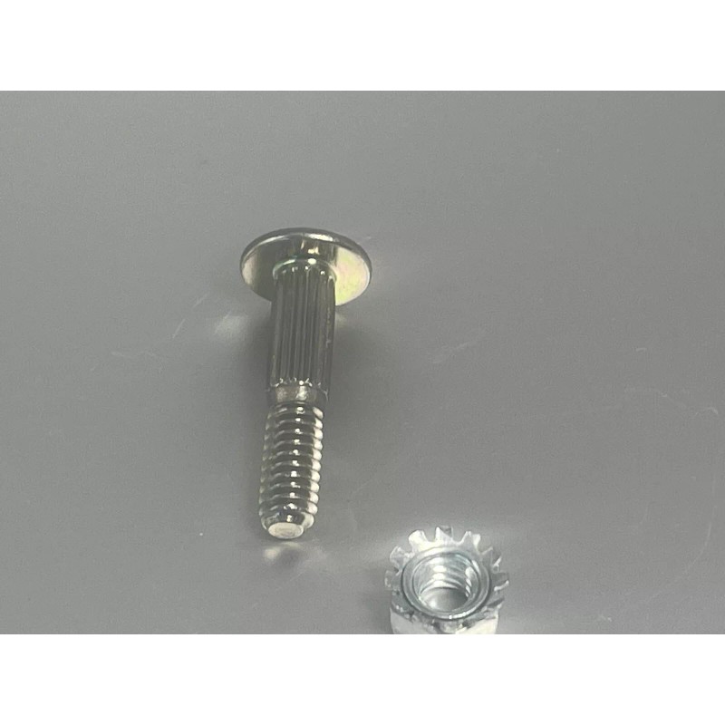 ROOBOO 100 Pak - 1 1/4" Bolt Nut Kit Overhead