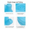 Inflatable Baby Chair Safe Built in Air Pump Soft PVC