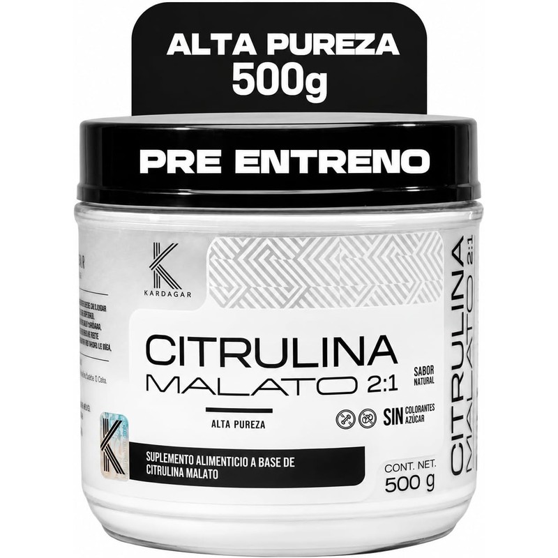 L Citrulina Malato 2 1 500g Pre Entreno Potenciador Oxido