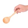 5Pcs Soup Spoons, Wood Soup Spoons Wooden Spoons for Eating