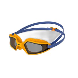 Speedo Kid's Hydropulse Swimming Goggles, Ultrasonic/Mango/Smoke, One Size