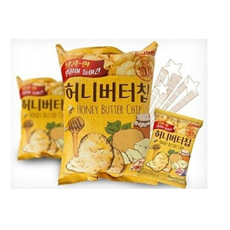 Haitai Honey Butter Chip BIG SIZE (120g X 6) /